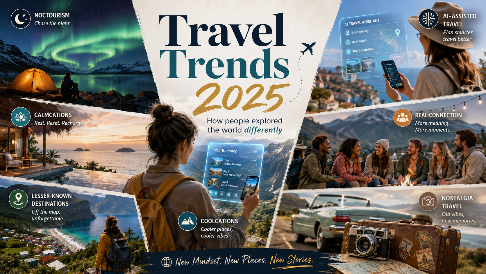 Popular travel trends of 2025